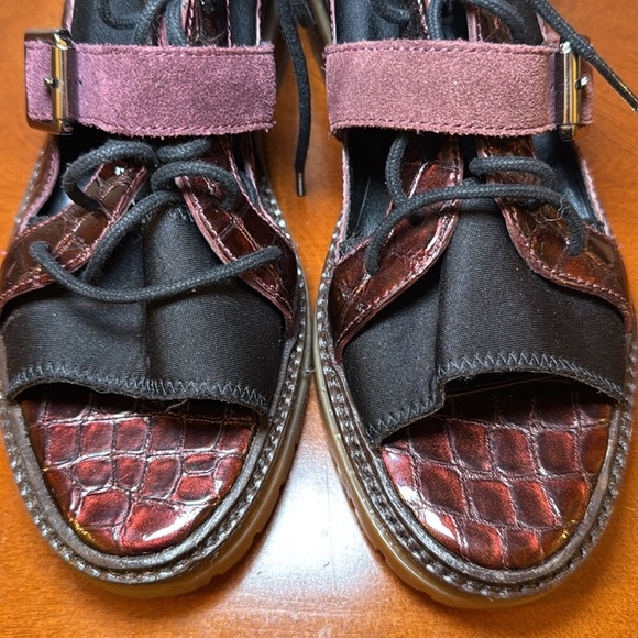 Free People Mandi Boot Sandals Brown Size EU 37 - US 7 NWOT - Picture 12 of 16